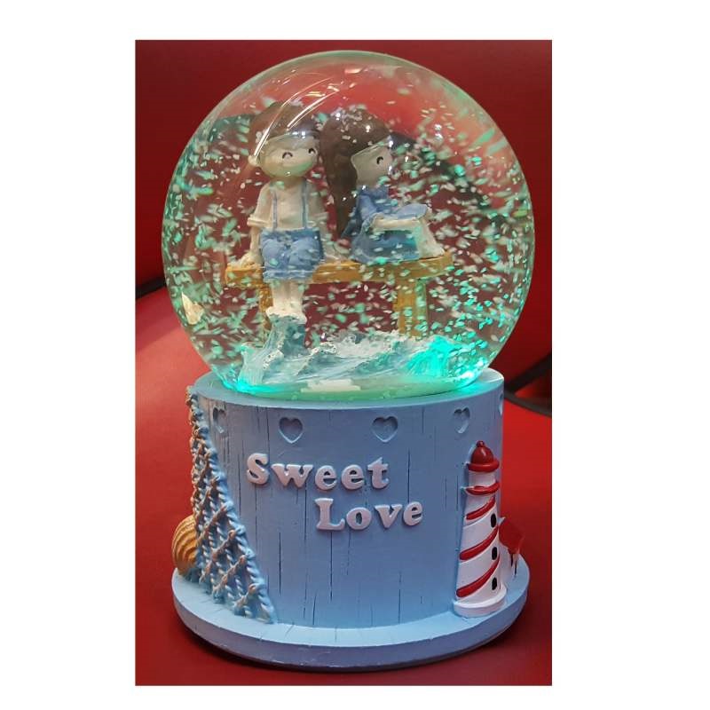 گوی موزیکال پمپی مدل sweet love