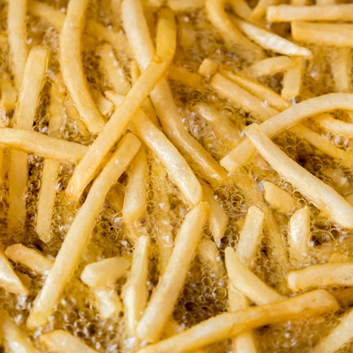 پرکردن ظرف در یک نوبت سرخ کردن