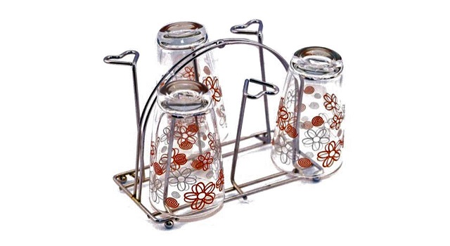 استند نگهدارنده لیوان دیواری سی دا مدل قلب کد PL114