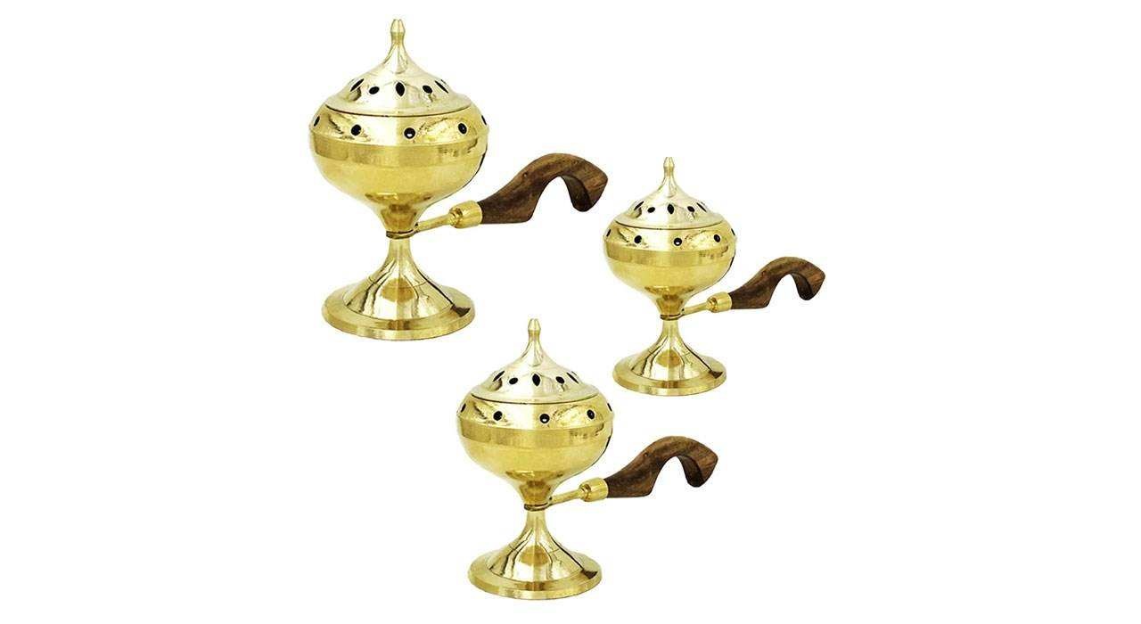 اسفند دودکن تزئینی مجموعه 3 عددی