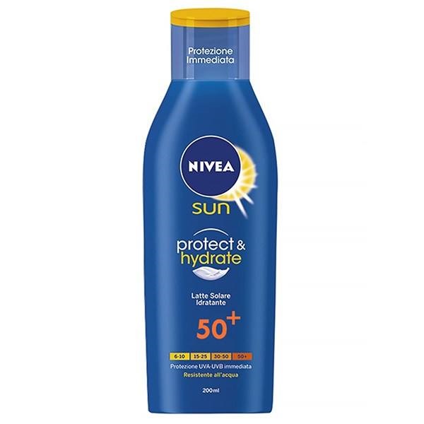 لوسیون ضد آفتاب نیوآ مدل +Protect and Hydrate SPF50 حجم 200 میلی لیتر
