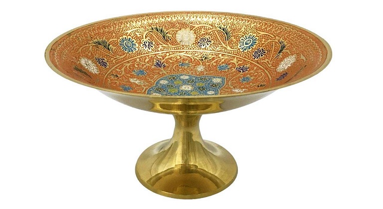 کاسه برنجی طرح گبه مدل 07
