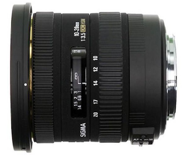 لنز سیگما 10-20mm f/3.5 EX DC HSM