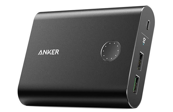 شارژر همراه انکر مدل A1316 PowerCore Plus With Quick Charge 3.0 با ظرفیت 13400 میلی آمپر ساعت