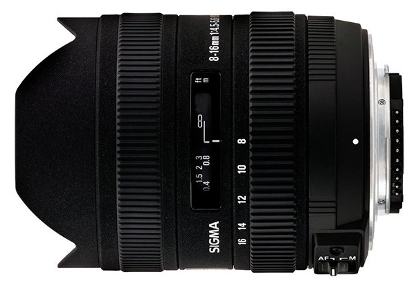 لنز سیگما 8-16mm f/4.5-5.6 DC HSM