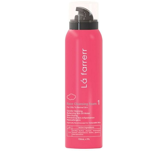 فوم شستشوی صورت لافارر مدل Oily to Normal Skin حجم 150 میلی لیتر