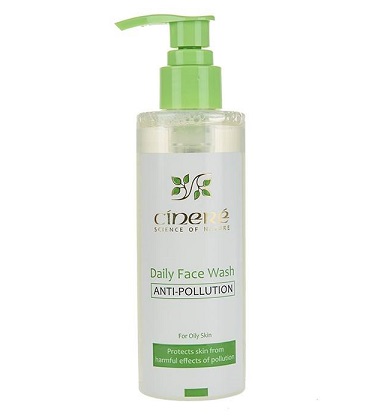 ژل شست و شوی صورت ضد آلودگی سینره مدل Oily Skin حجم 200 میلی لیتر