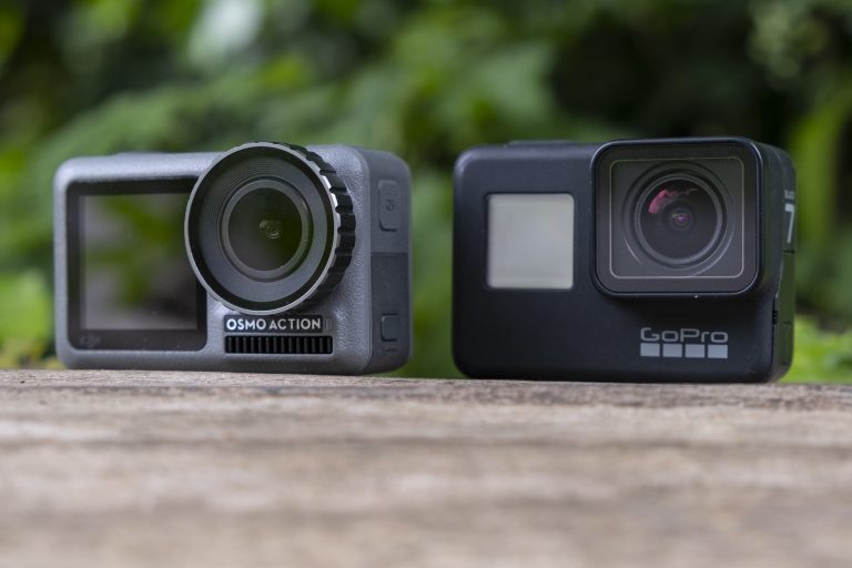 DJI Osmo Action در مقابل GoPro Hero 7 Black 