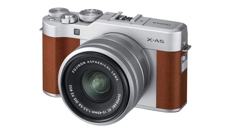 دوربین دیجیتال بدون آینه عکاسی فوجی فیلم مدل X-A5 همرا با لنز XC 15-45mm