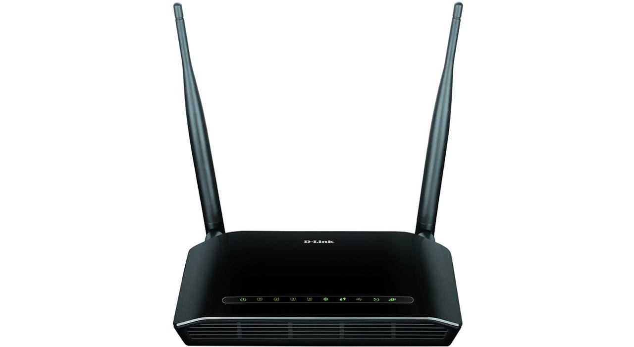 مودم روتر ADSL2 Plus بی‌ سیم N300 دی-لینک مدل DSL-2740U