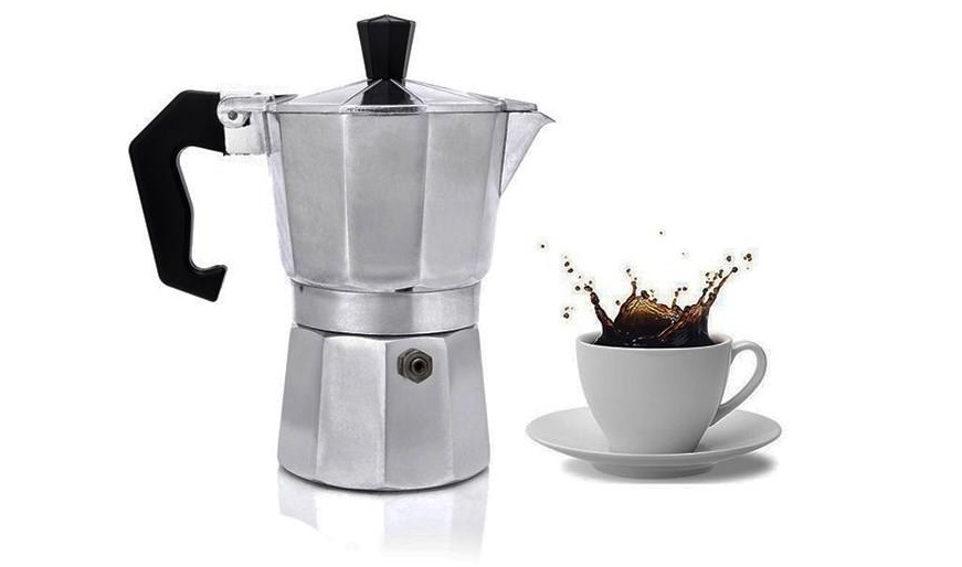 قهوه جوش و اسپرسو ساز دستی مدل 6 Cup