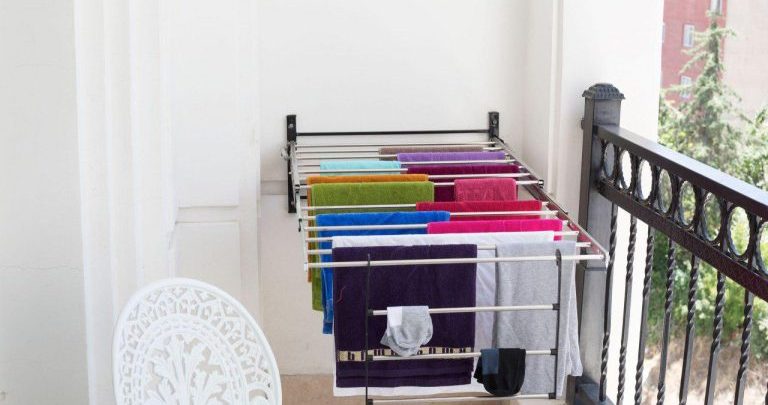 بند رخت آپارتمانی