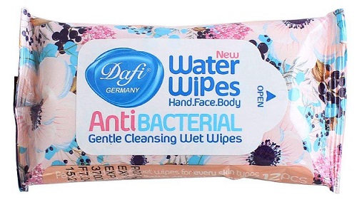دستمال مرطوب دافی مدل Anti Bacterial n بسته 2 عددی