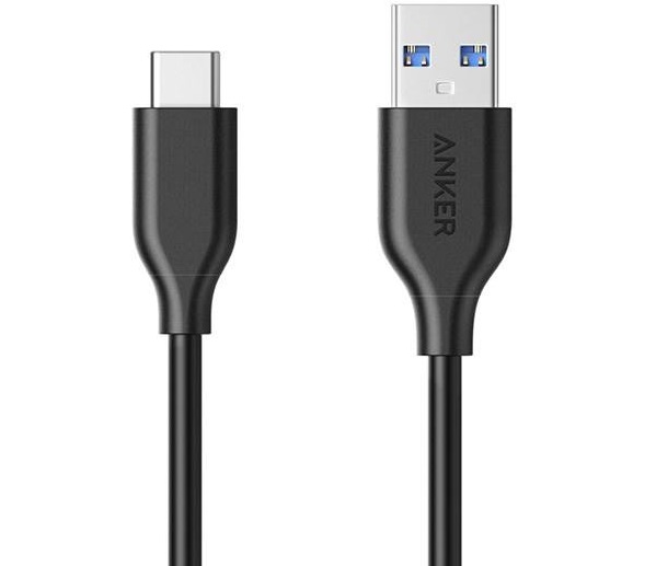 کابل تبدیل USB 3.0 به USB-C انکر مدل A8163 PowerLine طول 0.9 متر