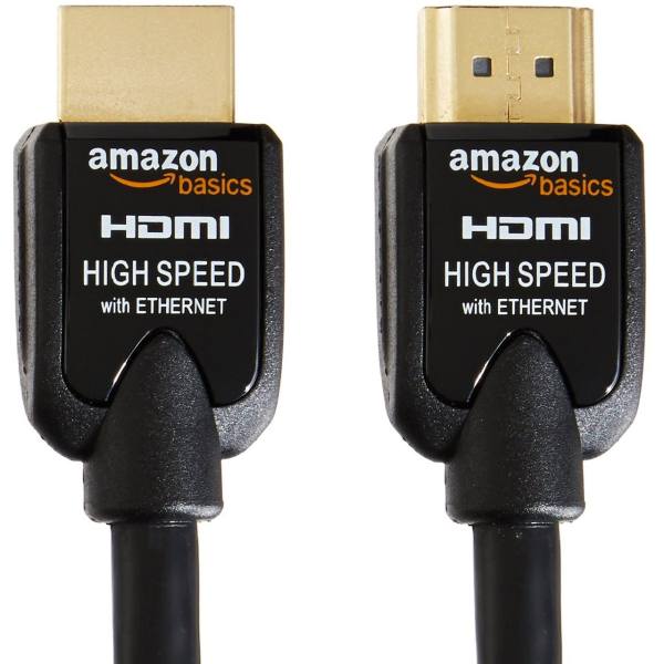 کابل HDMI آمازون بیسیکس مدل HDMI to HDMI به طول 3 متر AmazonBasics HDMI to HDMI Cable 3m