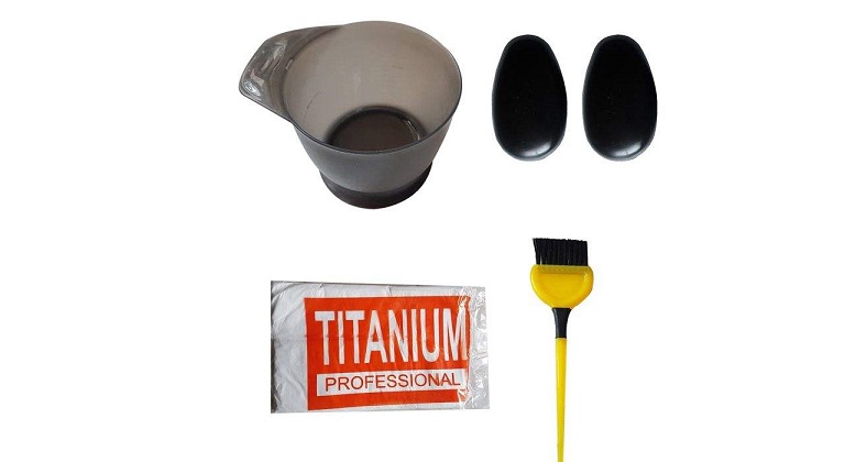 پک لوازم رنگ مو مدل 02