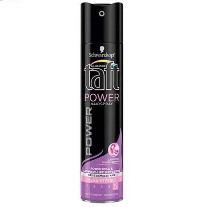 اسپری نگهدارنده حالت مو تافت مدل Power Hair Spray حجم 250 میلی لیتر