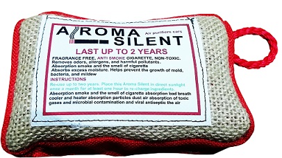 بوگیر سیگار و تصفیه‌کننده هوای خودرو مدل AROMA SILENT