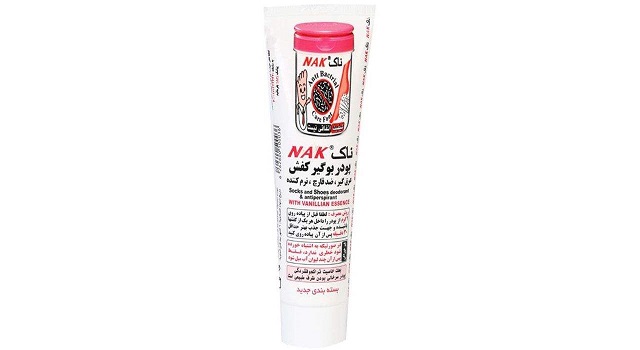 پودر بوگیر و عرق گیر کفش و جوراب ناک مدل حجم 30 گرم