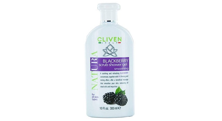 ژل لایه بردار و شتستشوی بدن کلیون مدل Blackberry Scrub Shower Gelحجم 300 میلی لیتر