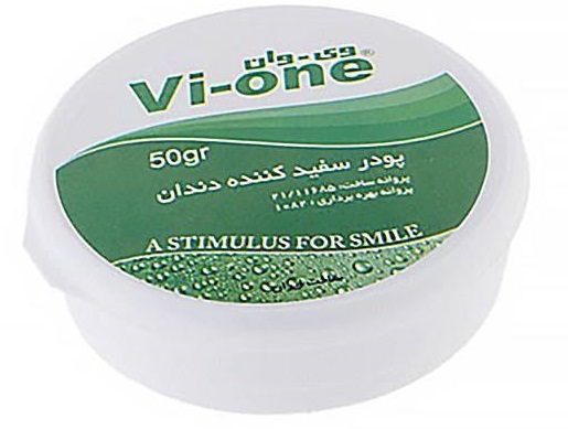 پودر سفید کننده دندان وی وان مدل Mint حجم 50 گرم