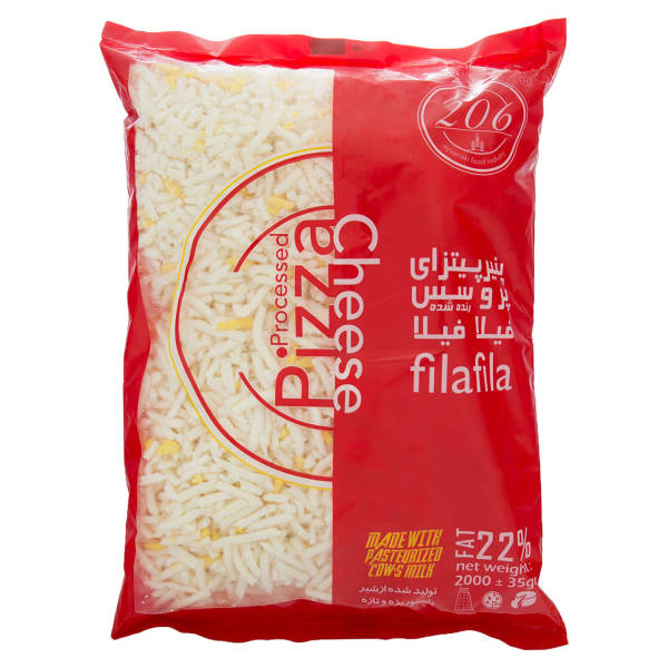 پنیر پیتزا پروسس رنده شده 206