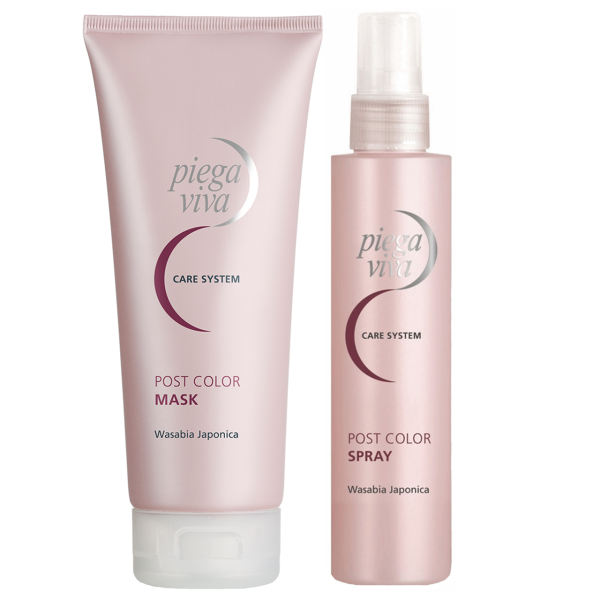ماسک موهای رنگ شده پیگاویوا به همراه اسپری موهای رنگ شده پیگاویوا