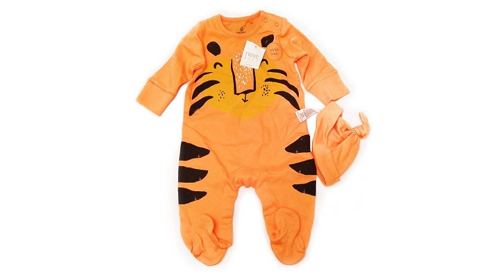 ست 2 تکه لباس نوزادی پسرانه نکست مدل Tiger
