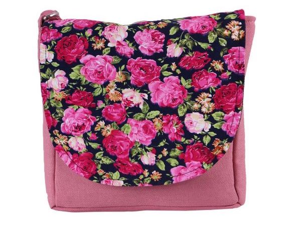 کیف رودوشی زنانه طرح گل رز