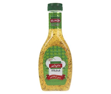 سس ایتالیایی دلپذیر مقدار 500 گرم