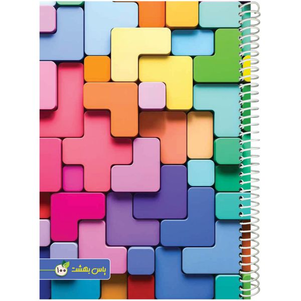 دفتر مشق 100 برگ یاس بهشت