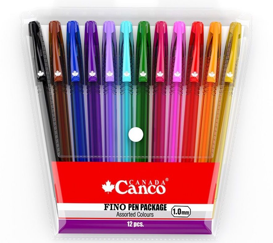 خودکار 12 رنگ کنکو مدل Fino