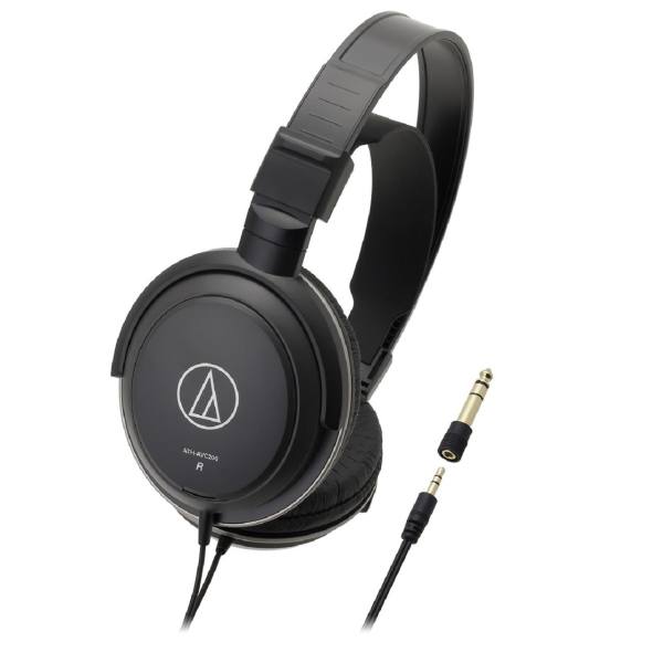 Audio-Technica ATH-AVC200 Closed-Back Dynamic Monitor Headphones
