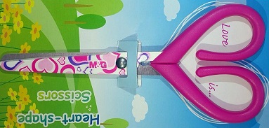 قیچی کودک مدل قلبی