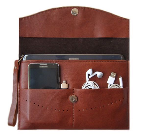 کیف تبلت چرم طبیعی مژی مدل TA8 مناسب برای تبلت های 8 اینچ