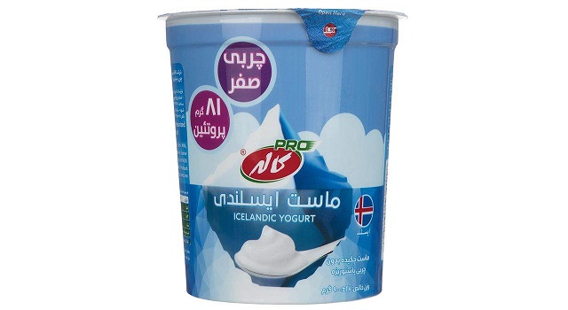ماست ایسلندی کاله مقدار 900 گرم