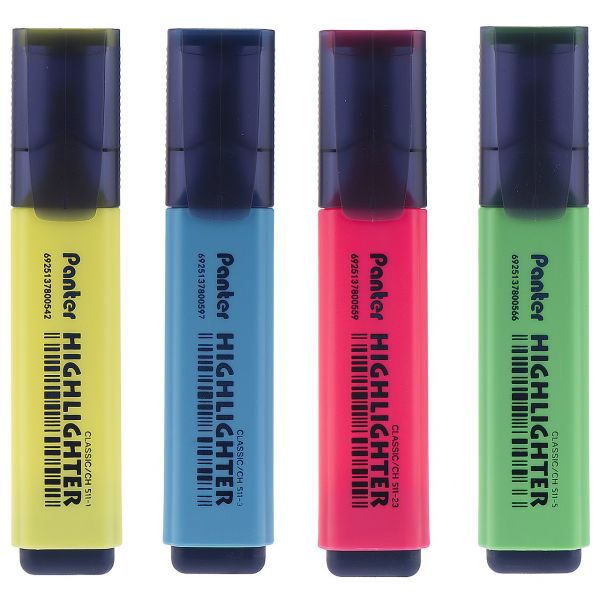 ماژیک علامت گذار 4 رنگ پنتر