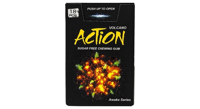 آدامس دراژه بدون شکر با طعم نعنای تند اکشن