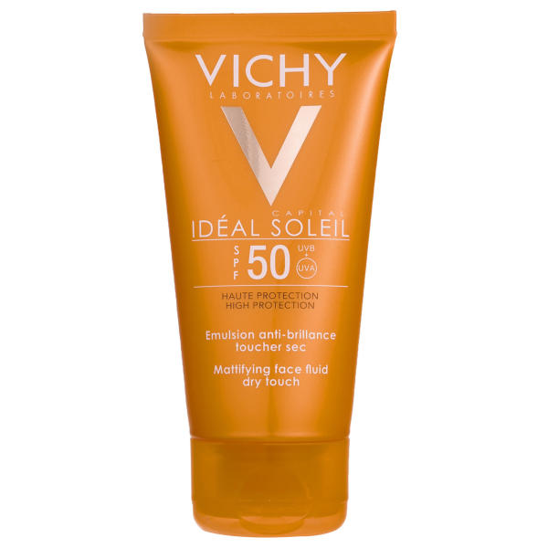 فلوئید ضد آفتاب ویشی سری Ideal Soleil مدل Dry Touch