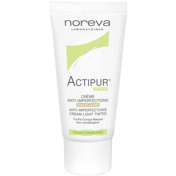 کرم ضد جوش رنگی نوروا سری Actipur مدل Light Tinted