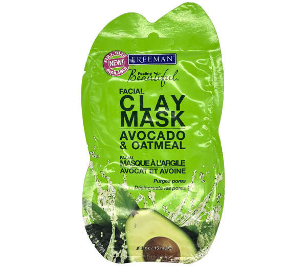 ماسک صورت فریمن مدل CLAY MASK AVOCADO AND OATMEAL 