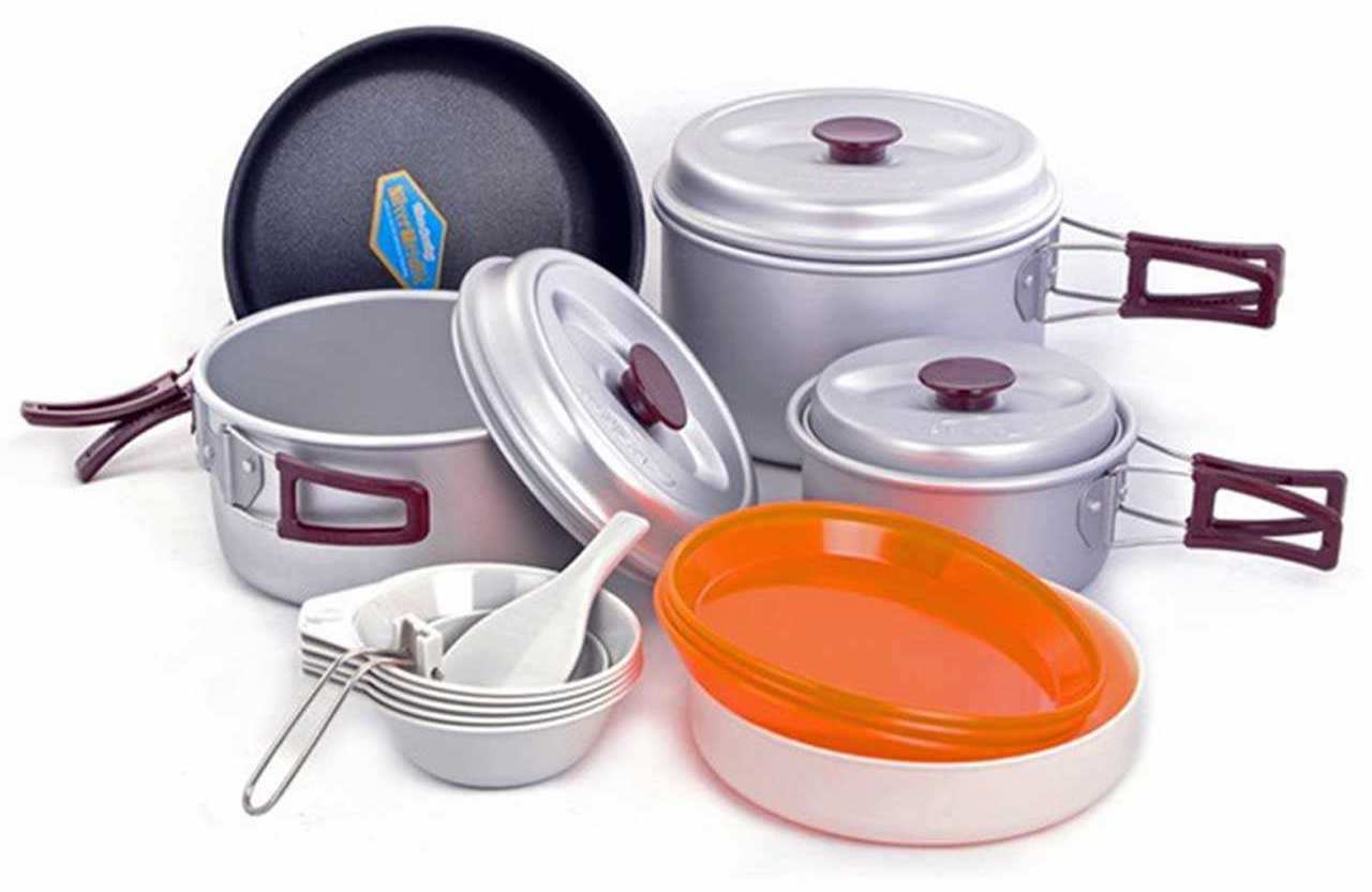 مجموعه ظروف سفری کووآ مدل Silver 5-6