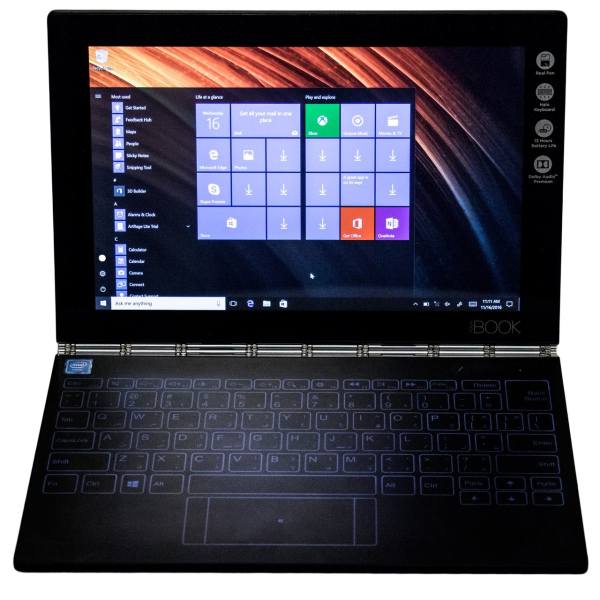 تبلت لنوو مدل (Yoga Book With Windows (WiFi ظرفیت 64 گیگابایت