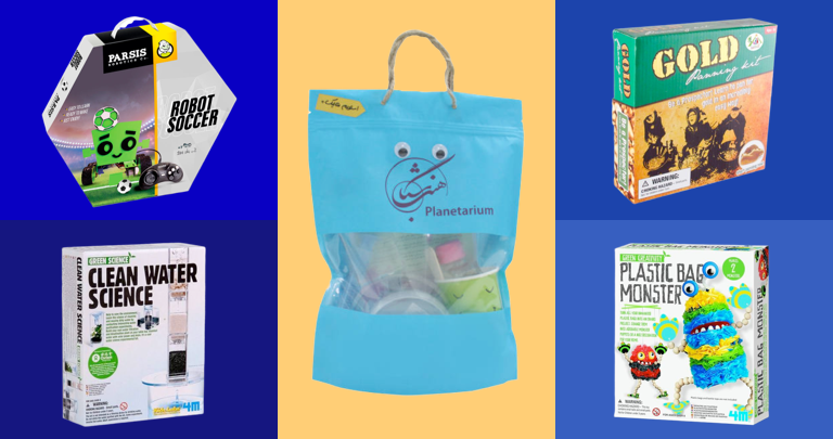 پک‌های بازی آموزشی و ساختنی برای کودکان و نوجوانان