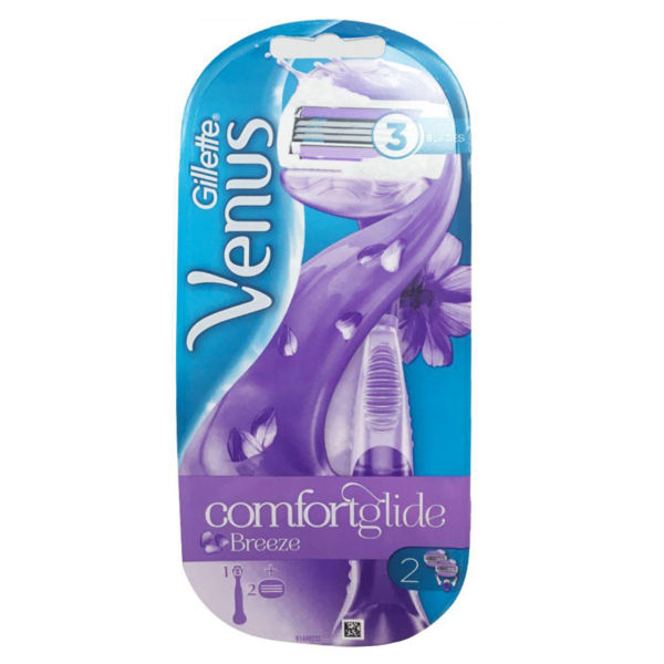 خودتراش ونوس دو یدک مدل بریز