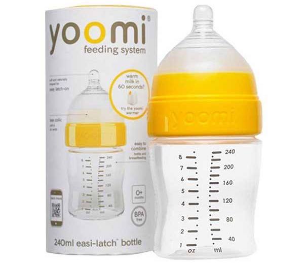 شیشه شیر یومی