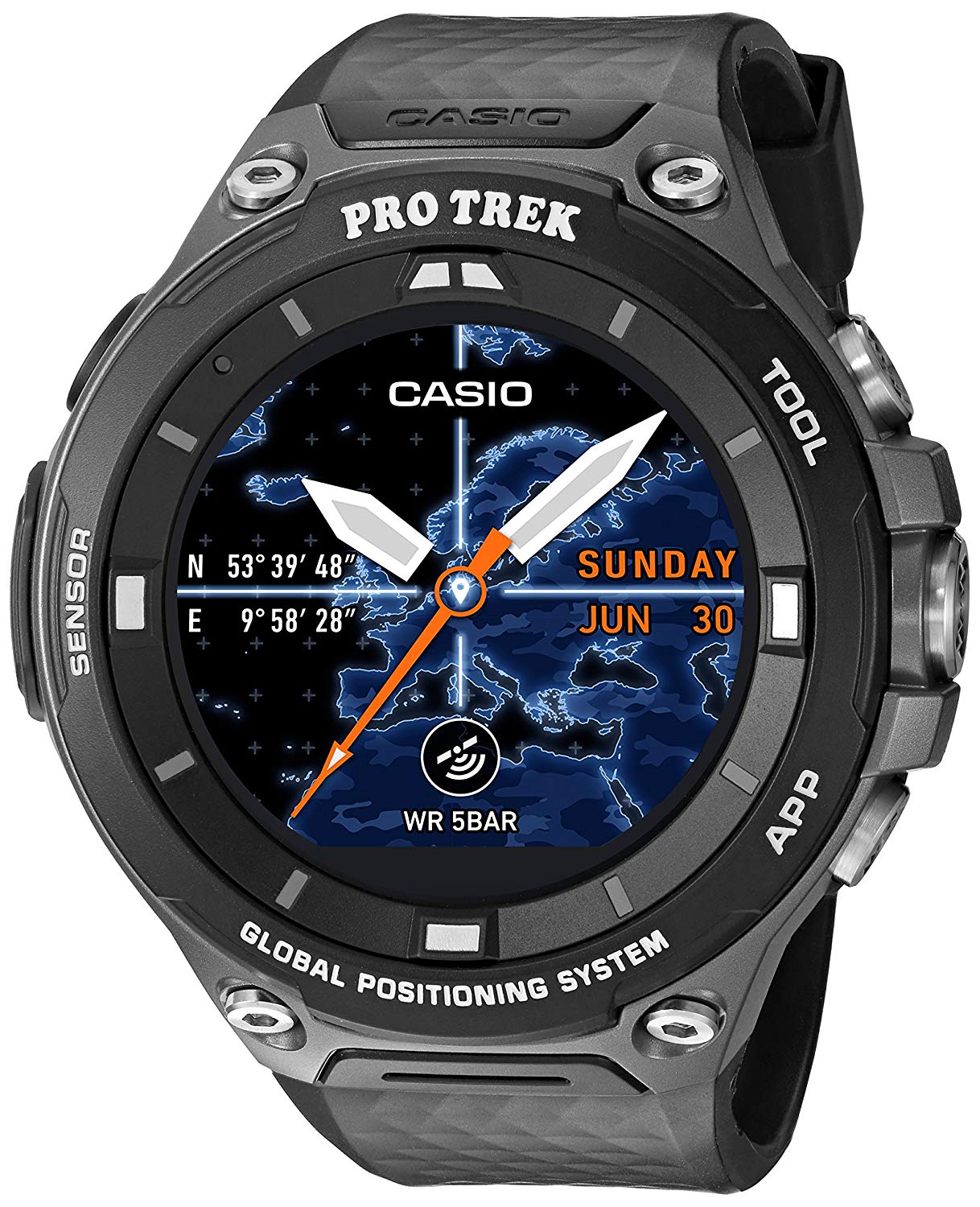 بیش‌ترین استحکام: Casio Pro Trek Smart WSD-F20