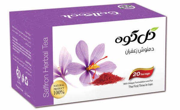 دمنوش کیسه ای زعفران گلکوه