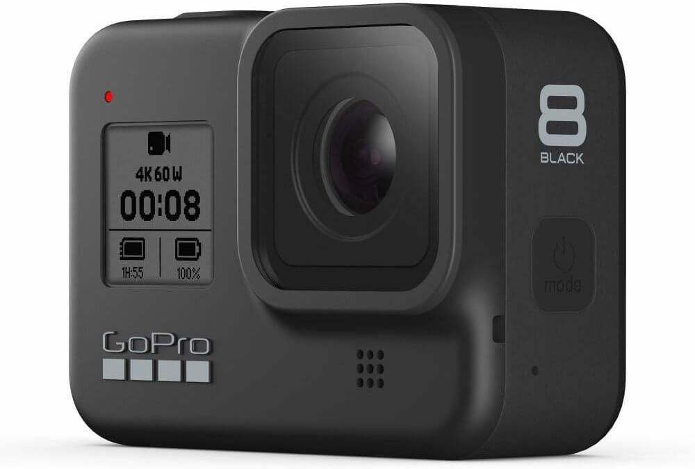 دوربین فیلم برداری ورزشی گوپرو مدل HERO8 Black به همراه لوازم جانبی پلوز