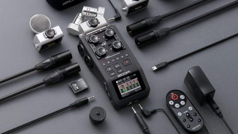 ضبط کننده حرفه ای صدا زوم مدل H6